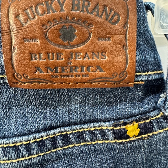 Lucky Brand Women's Dark Blue Straight Leg Jeans - Picture 6 of 7